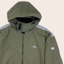 Load image into Gallery viewer, Quicksilver X Series Embroidered Spell Out Three Tone Waterproof Ski Hooded Parka Jacket - M