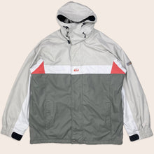 Load image into Gallery viewer, Quicksilver ‘Iceberg Elephant’ Embroidered Centre Logo Three Tone Ski Hooded Parka Jacket - XL