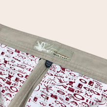 Load image into Gallery viewer, Oakley Software Embroidered Logo Wide Straight Leg Cream Chino Trousers - 32” x 32”