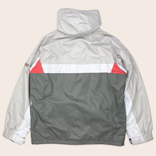 Load image into Gallery viewer, Quicksilver ‘Iceberg Elephant’ Embroidered Centre Logo Three Tone Ski Hooded Parka Jacket - XL