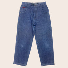 Load image into Gallery viewer, Fubu Embroidered Pocket Jeans - 28”