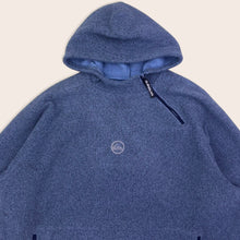 Load image into Gallery viewer, Quiksilver ‘Two Face’ Polartec Embroidered Centre Logo Sherpa Fleece Hoodie - XL