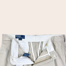Load image into Gallery viewer, Polo Ralph Lauren Straight Leg Cream Chino Trousers - 34” x 34”