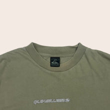 Load image into Gallery viewer, Quiksilver Australia Spell Out Double Sided Surf Graphic T-Shirt - L/XL