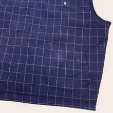 Load image into Gallery viewer, Polo Golf Ralph Lauren Checked Blank Reversible Embroidered Logo V-Neck Gilet Pullover Vest Jacket - L