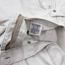 Load image into Gallery viewer, Women’s Polo Jeans Company Ralph Lauren Cream Relaxed Cropped Saturday Jeans - 10 / 30”