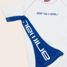 Load image into Gallery viewer, Animal Contrast Stitch Spell Out Graphic T-Shirt - L/XL