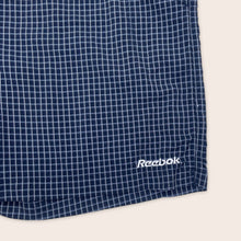 Load image into Gallery viewer, Reebok Small Spell Out Embroidered Checked Shorts - XXL