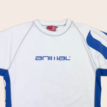 Load image into Gallery viewer, Animal Contrast Stitch Spell Out Graphic T-Shirt - L/XL