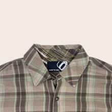 Load image into Gallery viewer, Animal Embroiderd Pocket Logo Checked Short Sleeve Shirt - L/XL