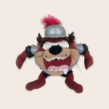 Load image into Gallery viewer, (1997) Looney Tunes Taz Tasmania Devil Armoured Knight 6” Plush Soft Toy