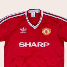 Load image into Gallery viewer, (1987) Manchester United FC 1987-88 Home Football Shirt - M/L