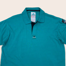 Load image into Gallery viewer, (90’s) Adidas Equipment Teal Polo Shirt - M/L