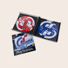 Load image into Gallery viewer, Gran Turismo 2 Platinum Complete With Manual Sony PlayStation Classic PS1 (2 Discs)
