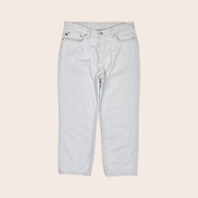 Load image into Gallery viewer, Women’s Polo Jeans Company Ralph Lauren Cream Relaxed Cropped Saturday Jeans - 10 / 30”