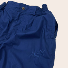 Load image into Gallery viewer, Puma Embroidered Logo Lined Tracksuit Bottoms - S / 30”