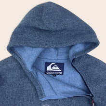 Load image into Gallery viewer, Quiksilver ‘Two Face’ Polartec Embroidered Centre Logo Sherpa Fleece Hoodie - XL
