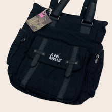 Load image into Gallery viewer, (2002) Women’s Animal Metalic Embroidered Logo Canvas Tote Bag - Medium