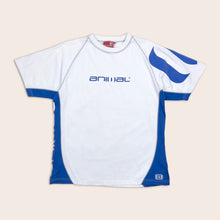 Load image into Gallery viewer, Animal Contrast Stitch Spell Out Graphic T-Shirt - L/XL