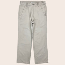 Load image into Gallery viewer, Oakley Software Embroidered Logo Wide Straight Leg Cream Chino Trousers - 32” x 32”