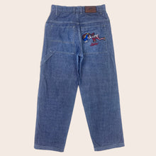 Load image into Gallery viewer, Fubu Embroidered Pocket Jeans - 28”