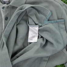 Load image into Gallery viewer, (2001) Nike Small Swoosh Embroidered Chest Stripe Short Sleeve Sage Green Polo Shirt - L