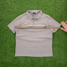 Load image into Gallery viewer, (2010) Nike Golf Dri-Fit Small Swoosh Embroidered Grey Short Sleeve Polo Shirt - L