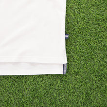 Load image into Gallery viewer, Adidas 3-Stripe Embroidered Textured White Short Sleeve Polo Shirt - XL