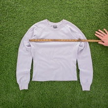 Load image into Gallery viewer, (2002) Women’s Nike Dri-Fit Small Swoosh Embroidered Light Blue Long Sleeve Top - M (10-12)