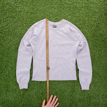 Load image into Gallery viewer, (2002) Women’s Nike Dri-Fit Small Swoosh Embroidered Light Blue Long Sleeve Top - M (10-12)