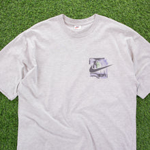 Load image into Gallery viewer, Nike Swoosh Football Graphic Grey T-Shirt - XL