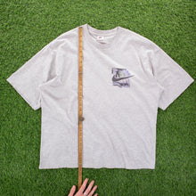 Load image into Gallery viewer, Nike Swoosh Football Graphic Grey T-Shirt - XL