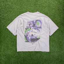 Load image into Gallery viewer, Nike Swoosh Football Graphic Grey T-Shirt - XL