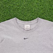 Load image into Gallery viewer, (2000) Nike Small Centre Swoosh Embroidered Grey Long Sleeve T-Shirt - L