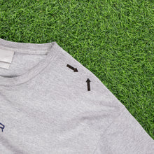 Load image into Gallery viewer, (2001) Nike Air Centre Swoosh Spell Out Embroidered Navy Long Sleeve T-Shirt - XL