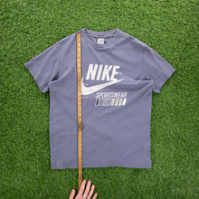 Load image into Gallery viewer, (2007) Nike Large Swoosh USA Sportswear Graphic Blue T-Shirt - M
