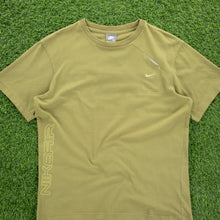 Load image into Gallery viewer, (2007) Nike Air Small Swoosh Embroidered Spell Out Graphic Pocket Green T-Shirt - M