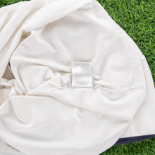 Load image into Gallery viewer, Women’s Reebok 1885 Spell Out Graphic Embroidered Star Polka Dot Ringer White Baby Tee Top - M (10-12)