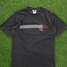 Load image into Gallery viewer, (2002) Adidas 3-Stripe Double Sided Graphic Black T-Shirt - M