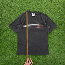 Load image into Gallery viewer, (2002) Adidas 3-Stripe Double Sided Graphic Black T-Shirt - M