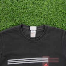 Load image into Gallery viewer, (2002) Adidas 3-Stripe Double Sided Graphic Black T-Shirt - M