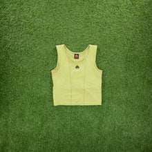 Load image into Gallery viewer, (2000) Women’s Nike ACG Centre Logo Embroidered Pocket Swoosh Racer Vest Tank Crop Mesh Back Sports Top - L (12-14)