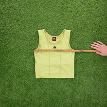 Load image into Gallery viewer, (2000) Women’s Nike ACG Centre Logo Embroidered Pocket Swoosh Racer Vest Tank Crop Mesh Back Sports Top - L (12-14)