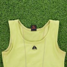 Load image into Gallery viewer, (2000) Women’s Nike ACG Centre Logo Embroidered Pocket Swoosh Racer Vest Tank Crop Mesh Back Sports Top - L (12-14)