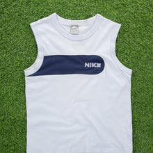 Load image into Gallery viewer, (2006) Nike Embroidered Spell Out Logo Vest Top - S/M