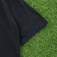 Load image into Gallery viewer, Reebok Sport Step Workout Logo Spell Out Graphic Black Single Stitch T-Shirt - L/XL