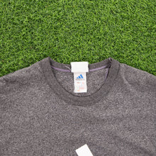 Load image into Gallery viewer, (2002) Adidas Corporate Logo Line Large Debossed Logo Graphic T-Shirt - XL