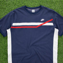 Load image into Gallery viewer, (2005) Nike Small Swoosh Embroidered Logo Taping T-Shirt - XL/XXL