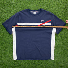Load image into Gallery viewer, (2005) Nike Small Swoosh Embroidered Logo Taping T-Shirt - XL/XXL