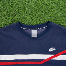 Load image into Gallery viewer, (2005) Nike Small Swoosh Embroidered Logo Taping T-Shirt - XL/XXL